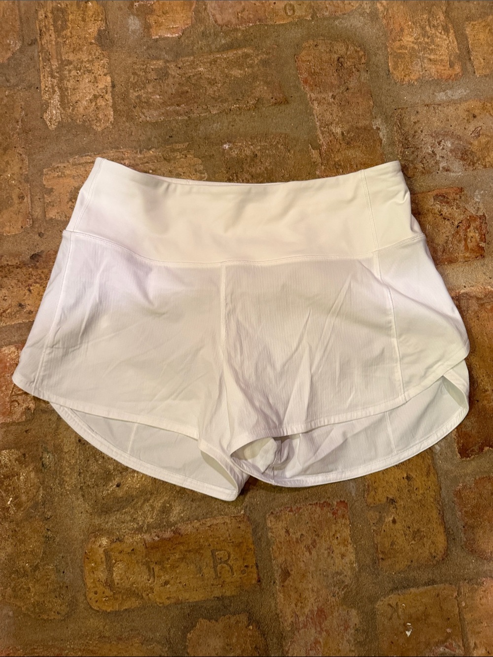 lululemon athletica White Layered Athletic Shorts